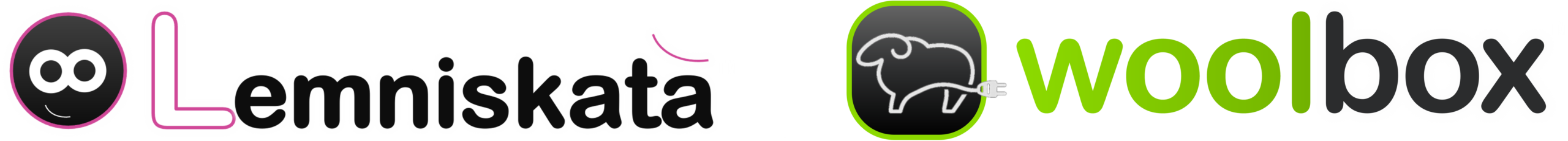 Logo Woolbox Lemniskata ładowarki EV